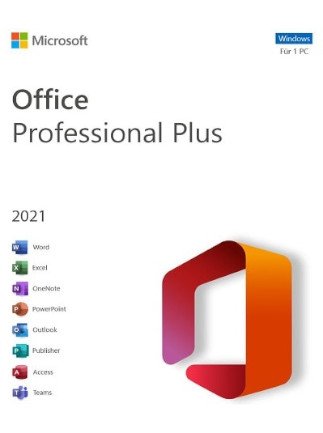 Microsoft Office Professional Plus 2021 (PC) – Microsoft Key – GLOBAL