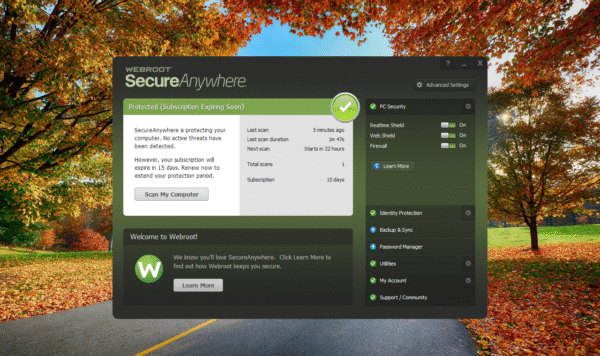 Webroot SecureAnywhere AntiVirus 1 Device 1 Device GLOBAL Key PC 1 Year - Image 4