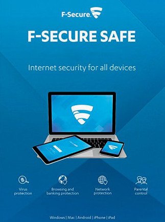 F-Secure Internet Security (formerly SAFE) (PC, Android, Mac) – 3 Devices, 1 Year – F-Secure Key GLOBAL